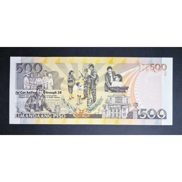 Philippines 500 Piso 2001 UNC-