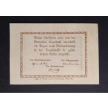 Austria 20 Heller 1920 aUnc Sparbach