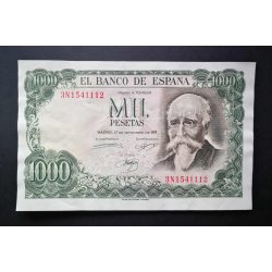 Spain 1000 Pesetas 1971 XF