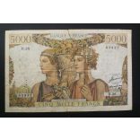 France 5000 Francs 1949 VG+