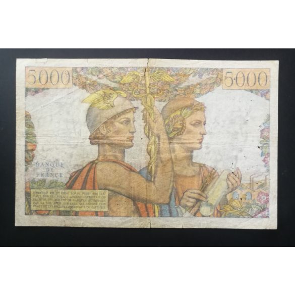 France 5000 Francs 1949 VG+