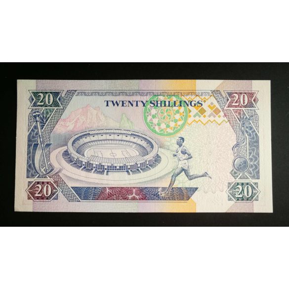 Kenya 20 Shillings 1994 UNC-