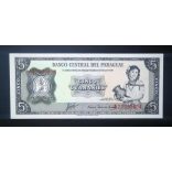 Paraguay 5 Guaranies 1963 UNC-