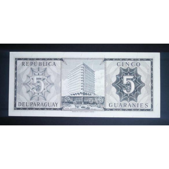 Paraguay 5 Guaranies 1963 UNC-