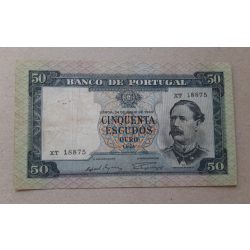 Portugal 50 Escudos 1960 F+
