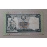 Portugália 50 Escudos 1960 F+