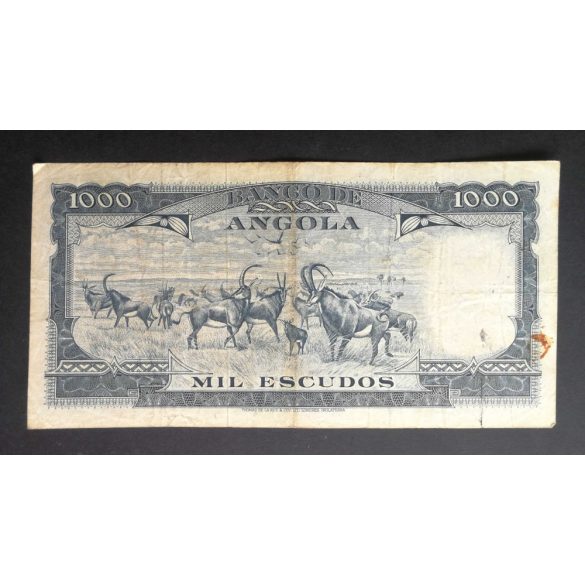 Angola 1000 Escudos 1970 F