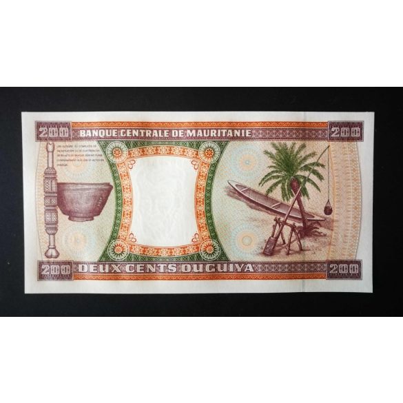 Mauritania 200 Ouguiya 2002 UNC 