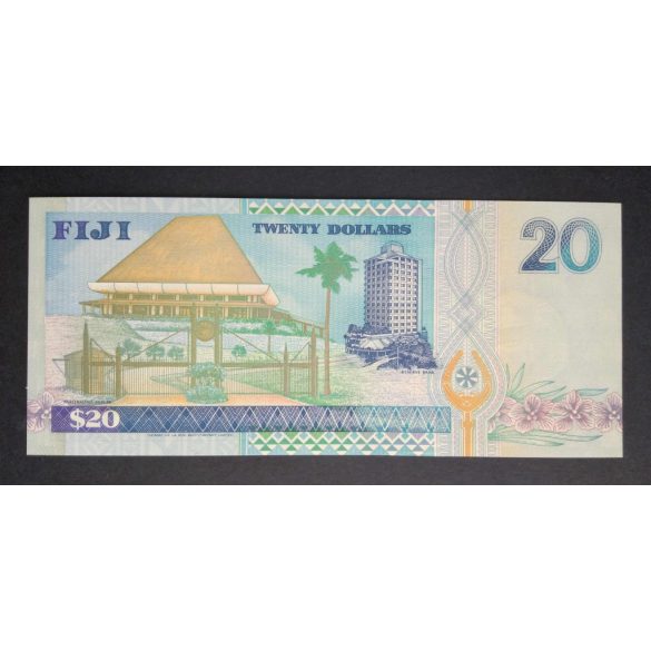 Fiji 20 Dollars 1996 UNC