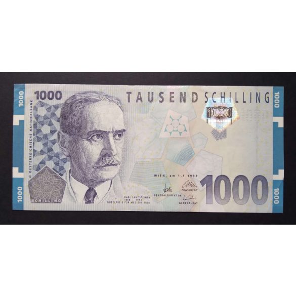 Austria 1000 Schilling 1997 VF+