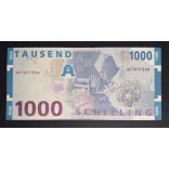 Ausztria 1000 Schilling 1997 VF+