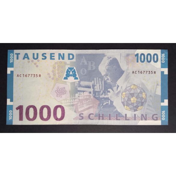 Ausztria 1000 Schilling 1997 VF+