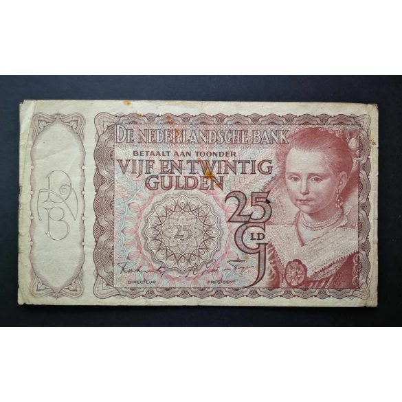Hollandia 25 Gulden 1943 F-
