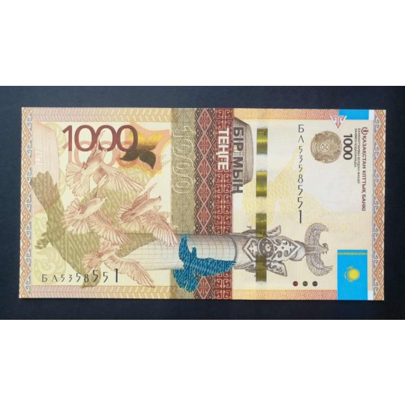 Kazahsztán 1000 Tenge 2014 Unc 