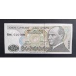 Turkey 10 Lira 1979 UNC
