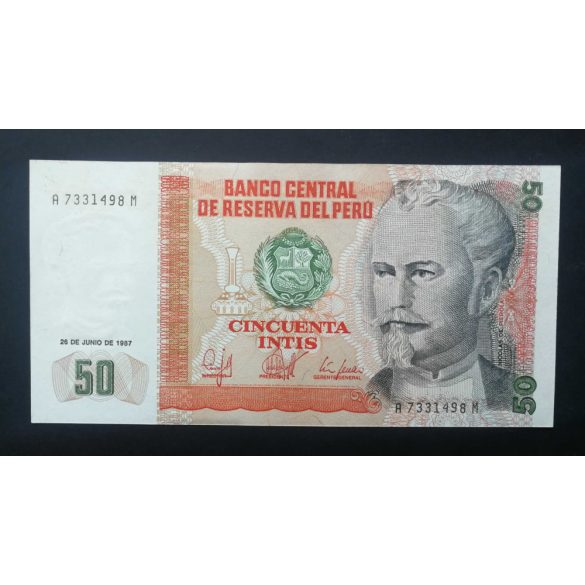 Peru 50 Intis 1987 UNC