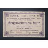 Németország Stollberg 500000 Mark 1923 VF 