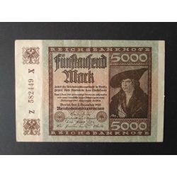 Németország 5000 Mark 1922 VF