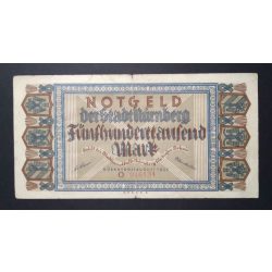 Germany 500000 Mark 1923 F Nürnberg