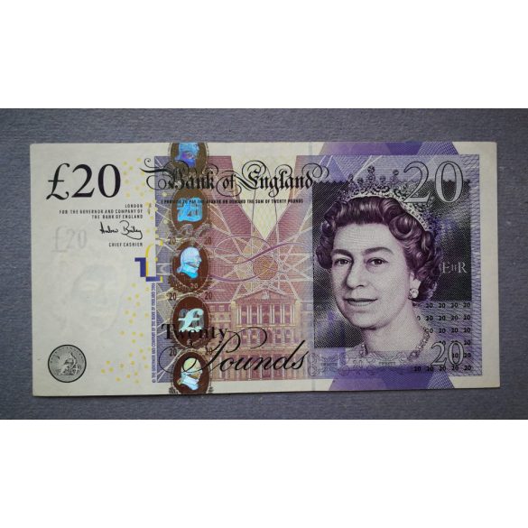 England 20 Pounds 2006 XF+