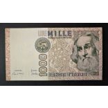 Italy 1000 Lire 1982 UNC
