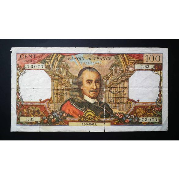France 100 Francs 1964 VG