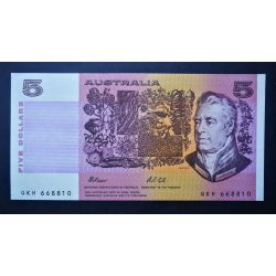 Ausztrália 5 Dollars 1991 P-44g XF