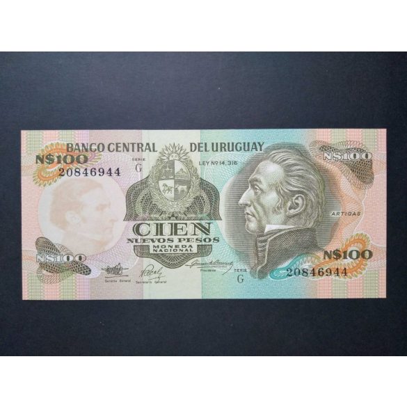 Uruguay 100 Nuevos Pesos 1987 UNC