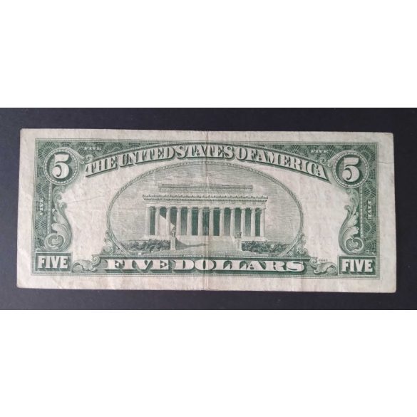 USA 5 Dollars 1950 F