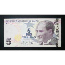 Turkey 5 Lira 2022 Unc