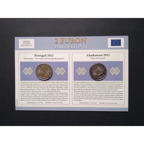 EU 2 Euro set of 2 Unc  France, Germany 2013