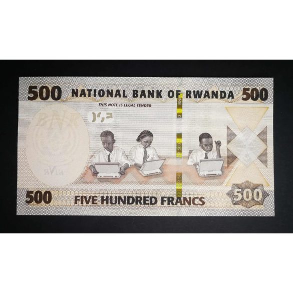 Rwanda 500 Francs 2019 UNC