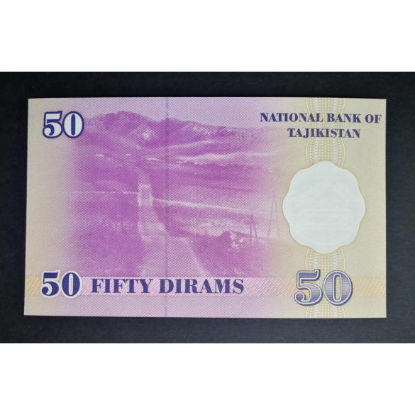 Tajikistan 50 Diram 1999 UNC
