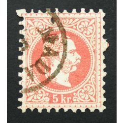 Austria used in Hungary 1867 5 kr. MADA(RAS)