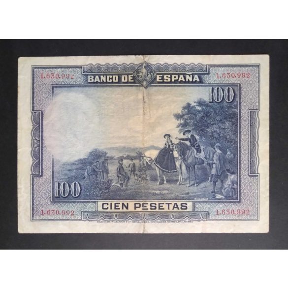 Spain 100 Pesetas 1928 VF