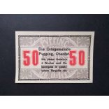 Austria 50 Heller 1920 Unc Pupping, Schaumburg