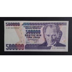 Turkey 500000 Lira 1998 Unc