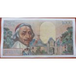 France 1000 Francs 1954 VF