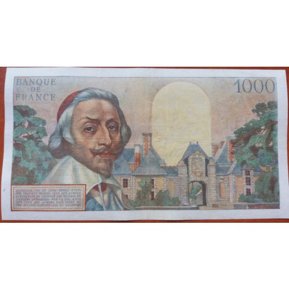 France 1000 Francs 1954 VF