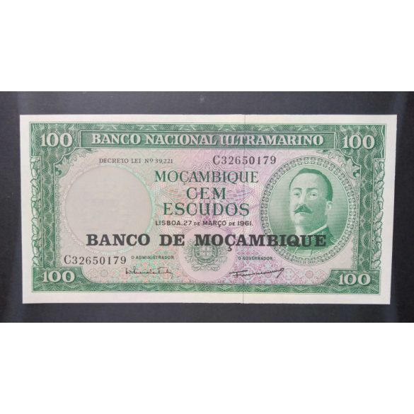 Mozambique 100 Escudos 1961 Unc