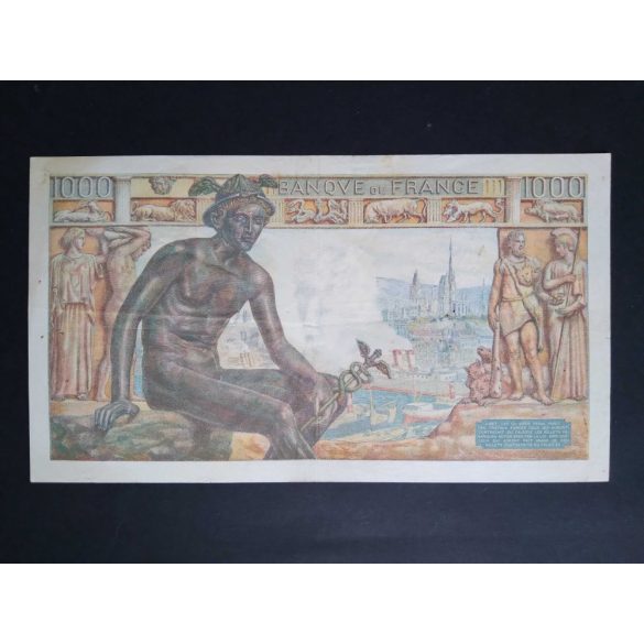 France 1000 Francs 1943 VF-