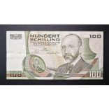 Ausztria 100 Schilling 1984 F+