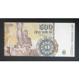 Románia 500 Lei 1991 XF