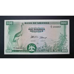 Uganda 100 Shillings 1966 UNC 