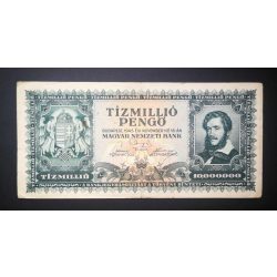 Hungary 10 million Pengő 1945 F