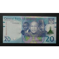 Lesotho 20 Maloti 2021 UNC