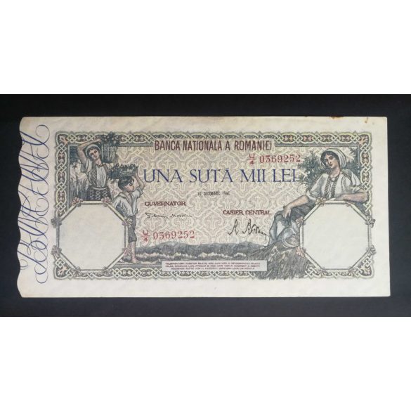 Romania 100000 Lei 1946 XF