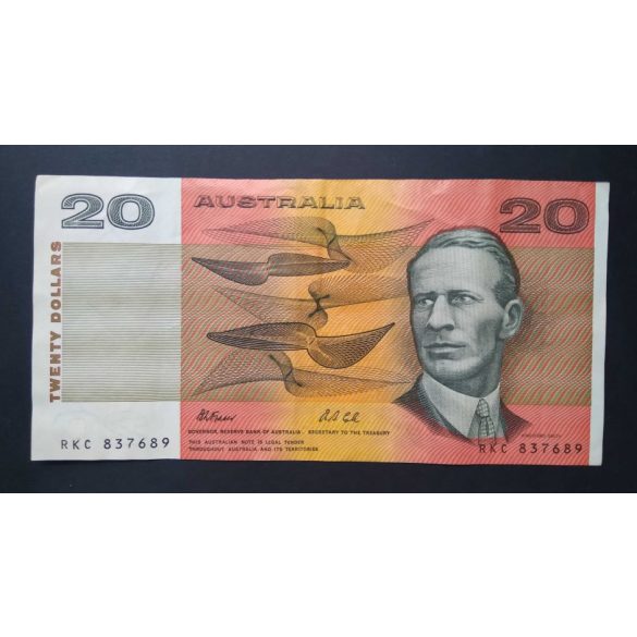 Ausztrália 20 Dollars 1991 VF