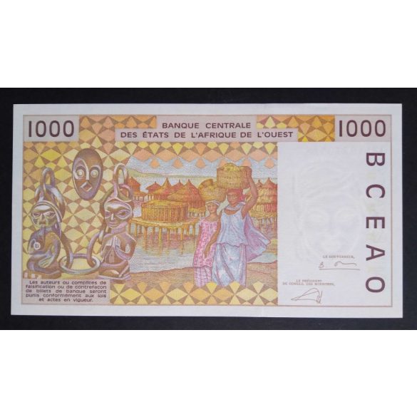 West African States Senegal 1000 Francs 2002 UNC