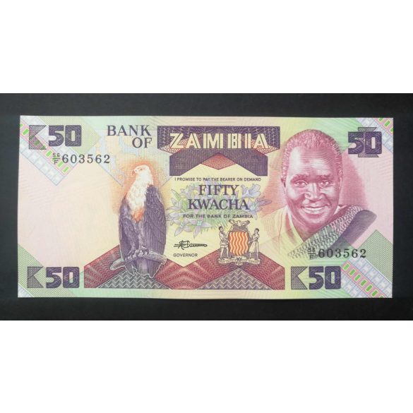 Zambia 50 Kwacha 1986 Unc